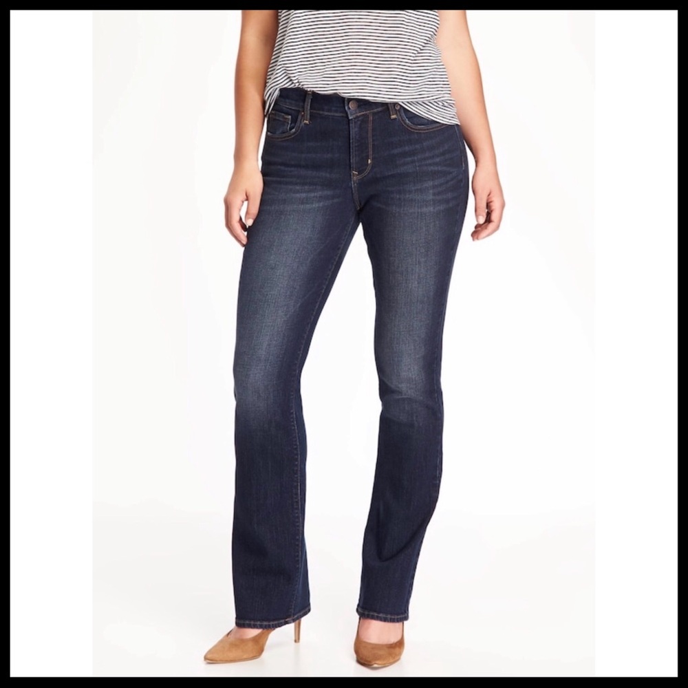 Old Navy▪️Sweetheart Boot Cut Jeans▪️Rinse wash